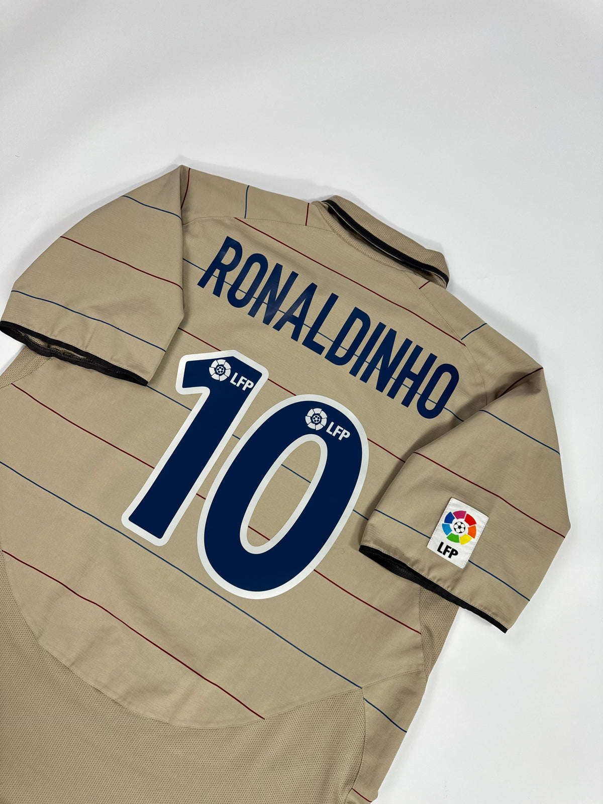 2003/04 NIKE FC BARCELONA AWAY JERSEY RONALDINHO 10 (XL)
