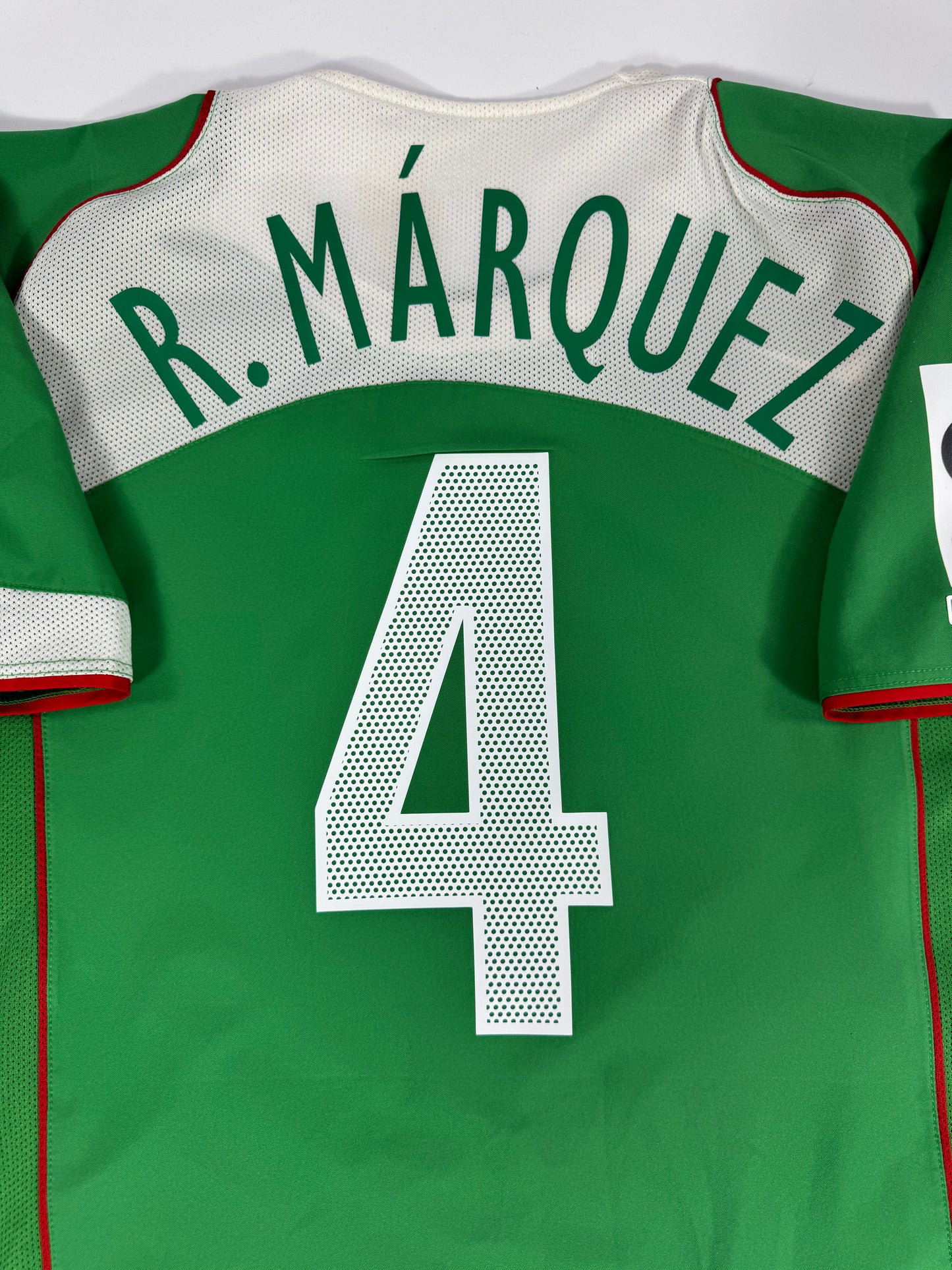2004/05 NIKE T90 MEXICO HOME JERSEY MARQUEZ 4-(XL)