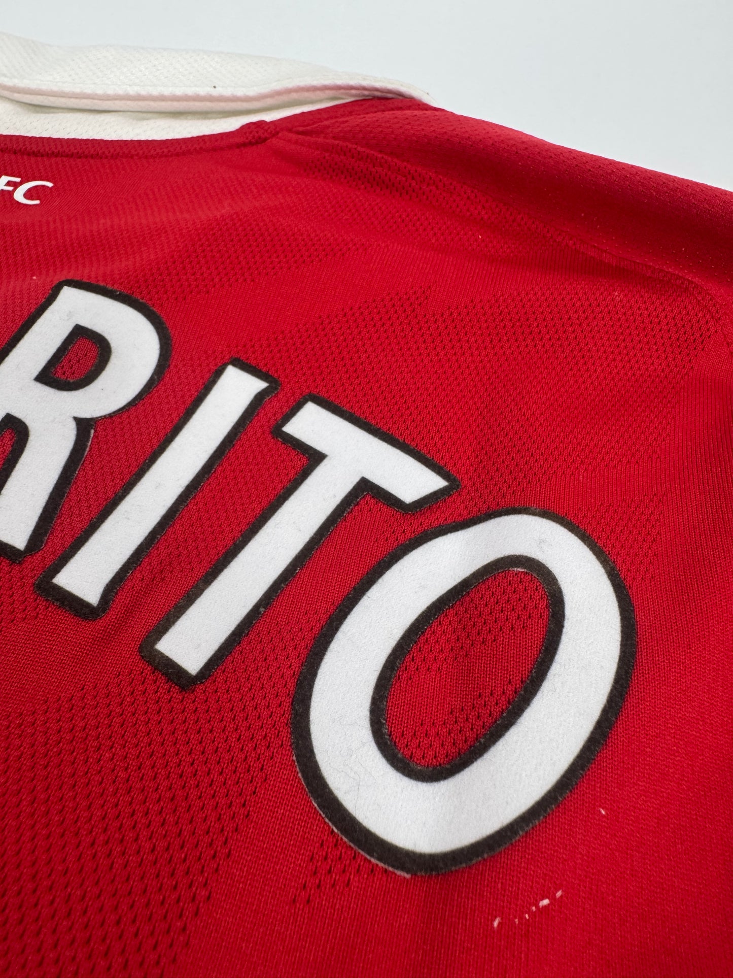 2010 NIKE MANCHESTER UNITED HOME JERSEY CHICHARITO 14 (L)