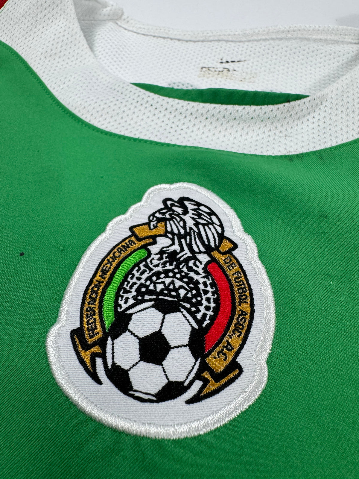2004/05 NIKE T90 MEXICO HOME JERSEY GIO DOS SANTOS 8 (L)