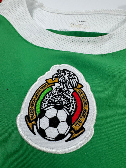 2004/05 NIKE T90 MEXICO HOME JERSEY GIO DOS SANTOS 8 (L)
