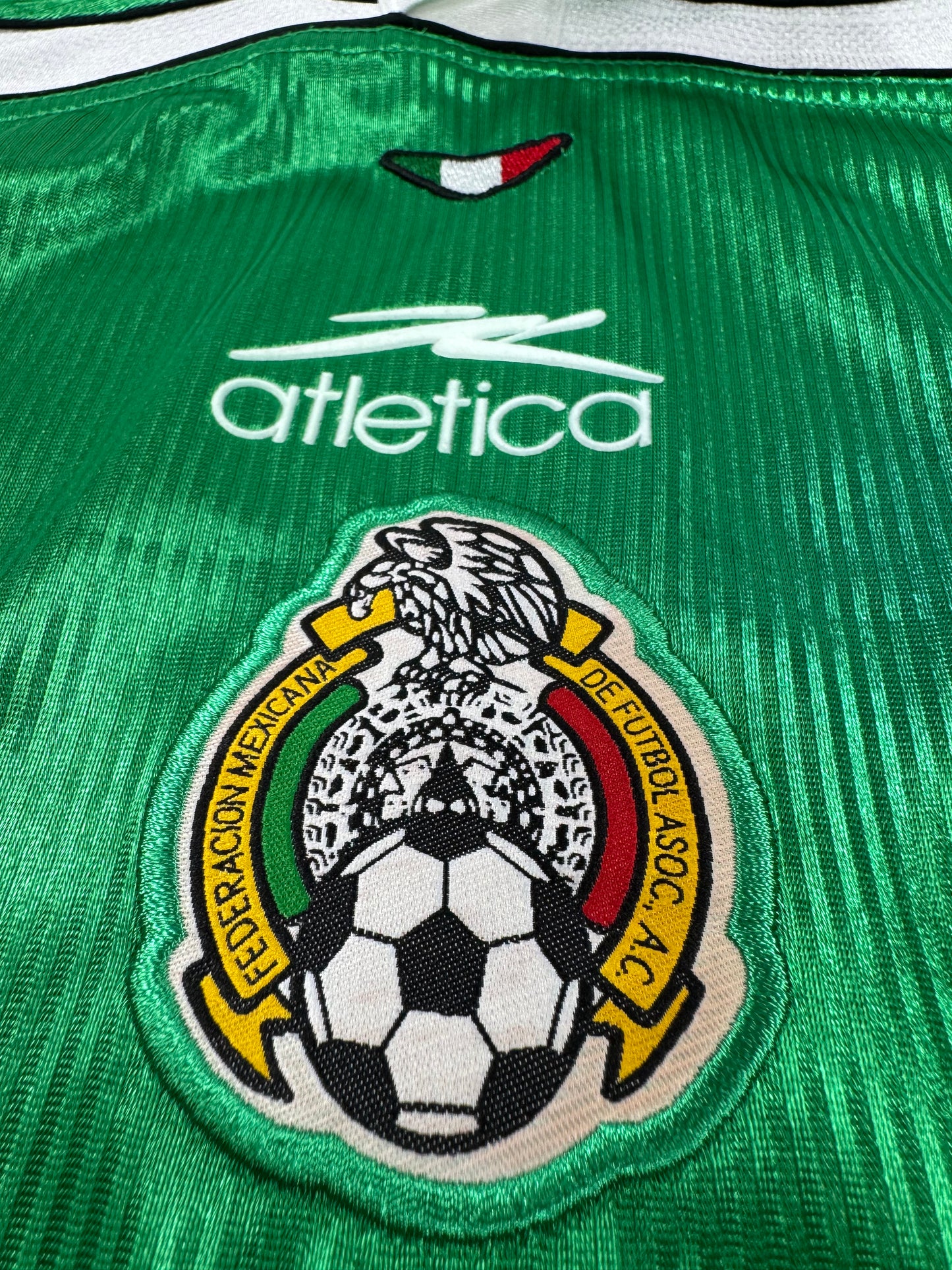 2000 ATLETICA MEXICO HOME JERSEY MARQUEZ 4 (M)