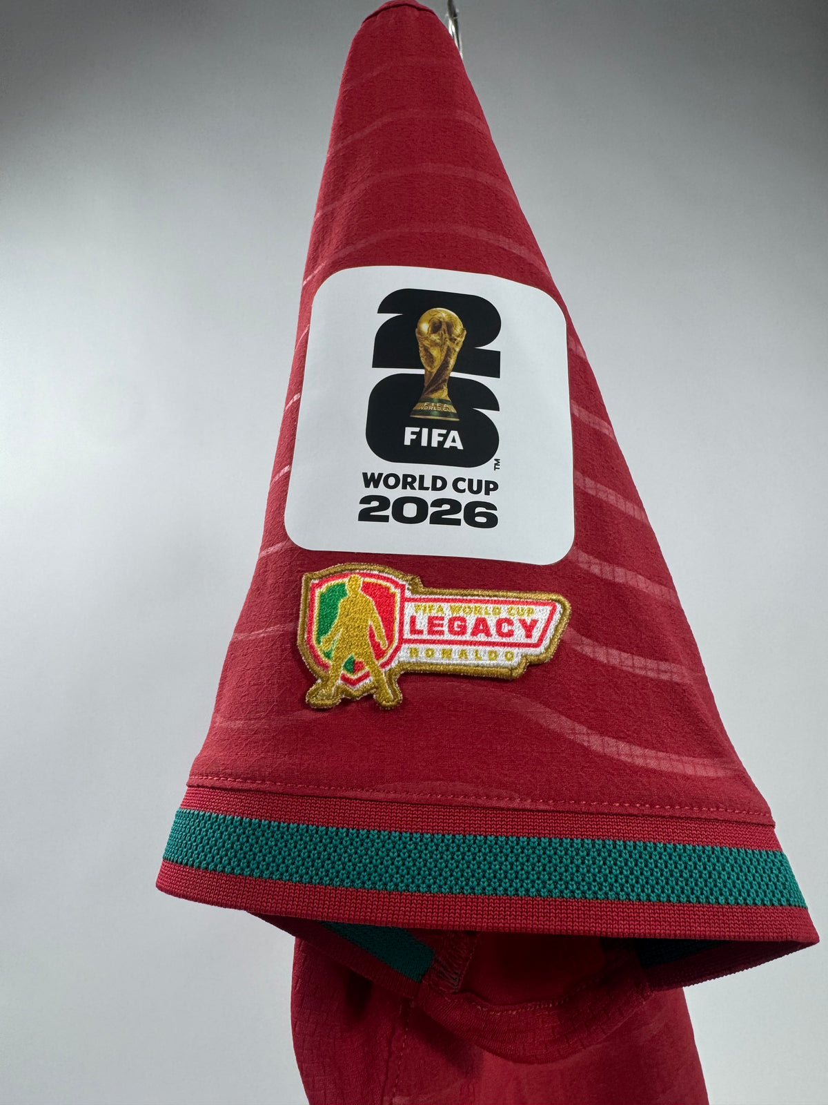 2026 CRISTIANO RONALDO WORLD CUP LEGACY SLEEVE PATCH