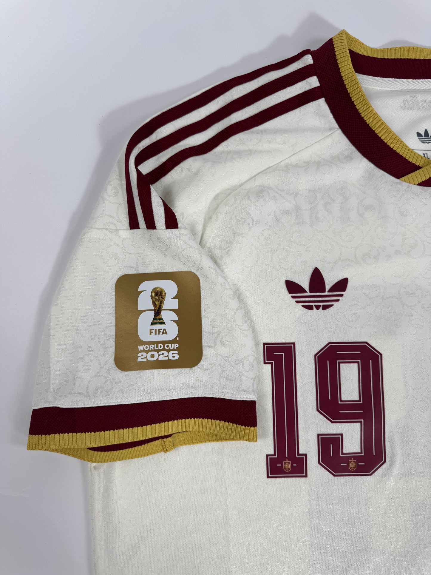 2026 ADIDAS SPAIN AWAY JERSEY LAMINE YAMAL 19 AUTHENTIC PLAYER VERSION (XL)