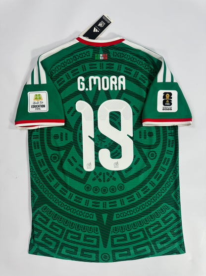 2026 ADIDAS MEXICO WORLD CUP HOME GILBERTO MORA 19 (L) PLAYER VERSION NEW WITH TAGS