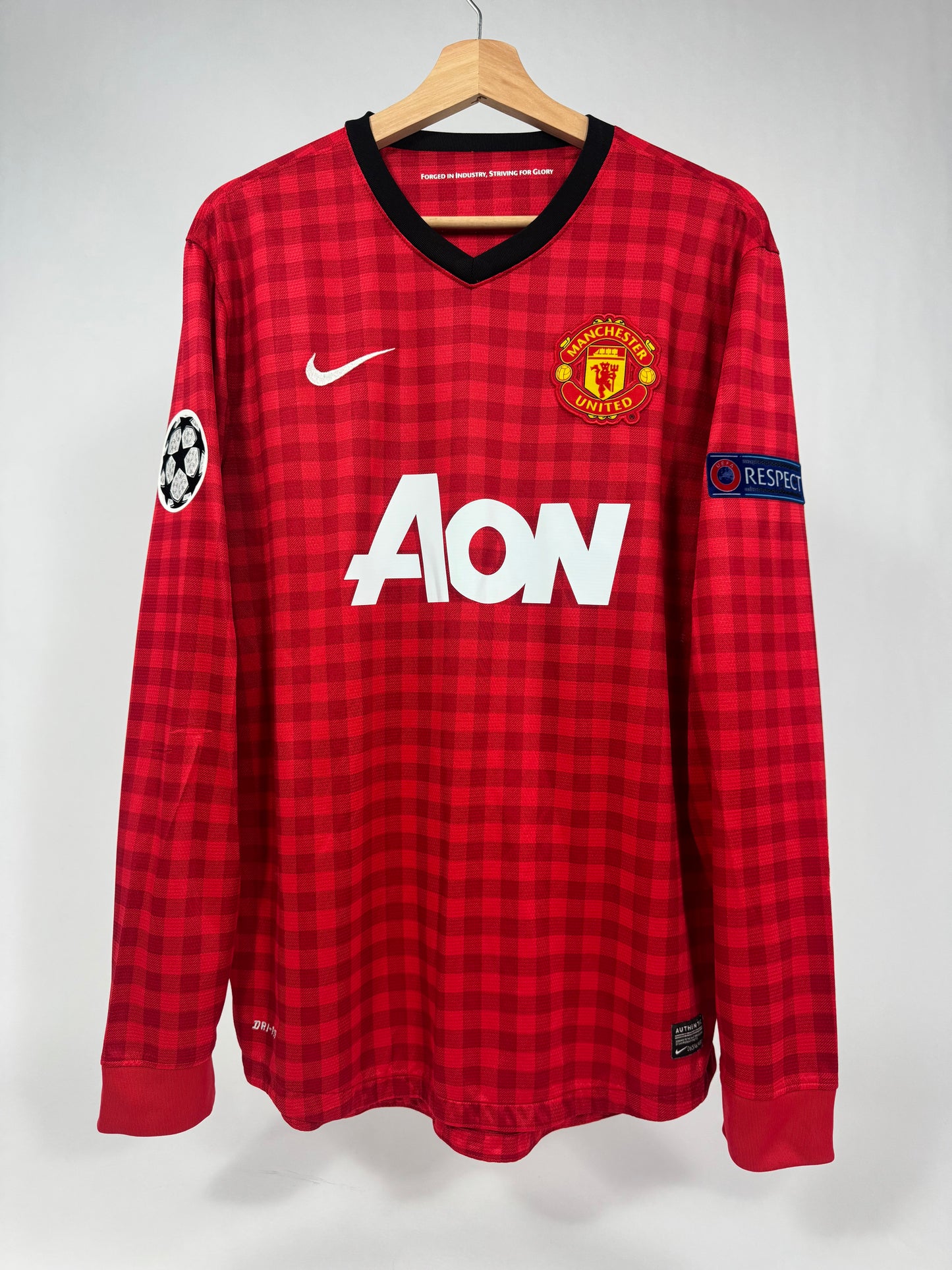 2012/13 NIKE MANCHESTER UNITED HOME JERSEY CHICHARITO 14-(L)