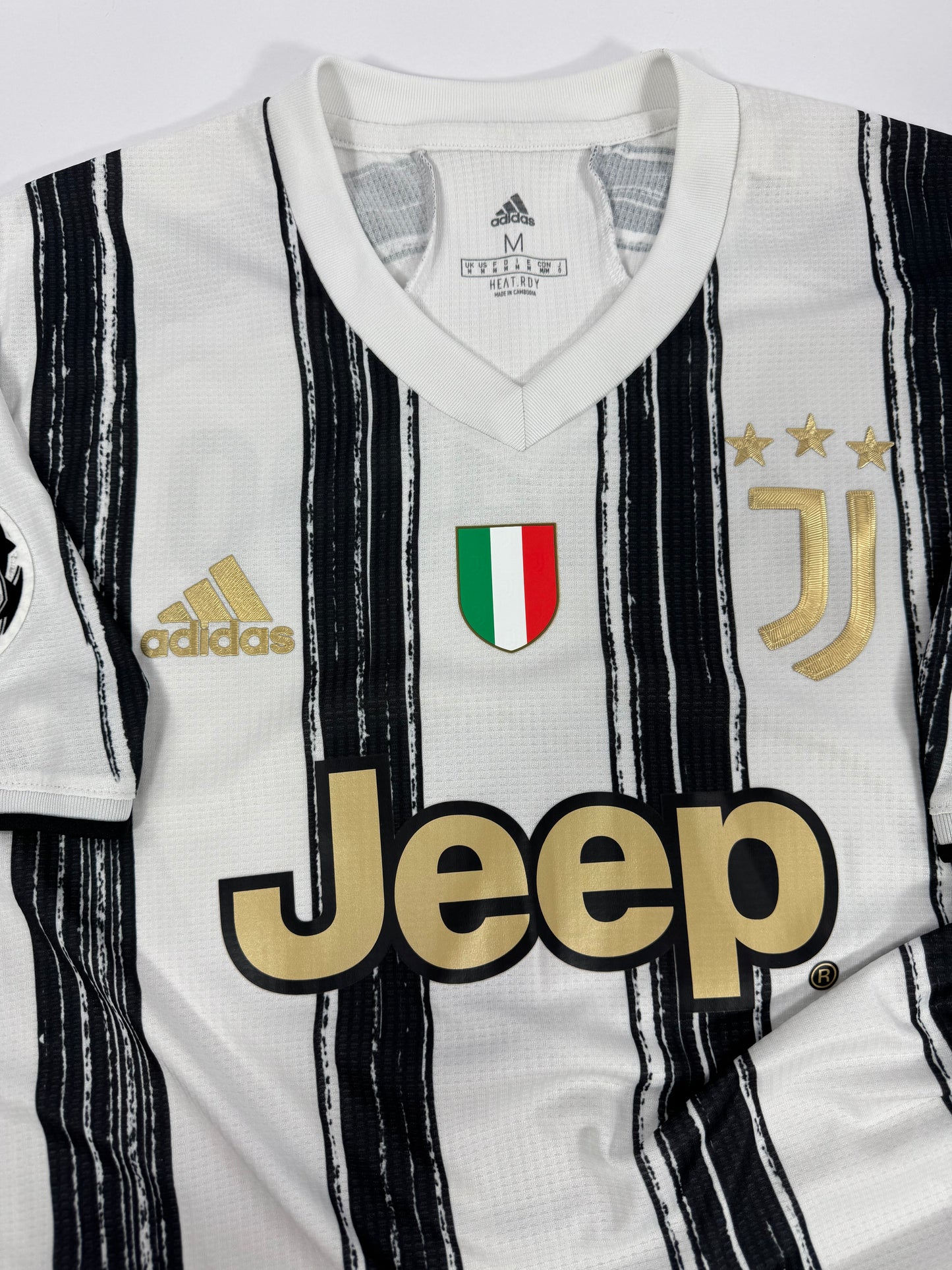 2020/21 ADIDAS JUVENTUS HOME JERSEY RONALDO 7 AUTHENTIC PLAYER VERSION (M)
