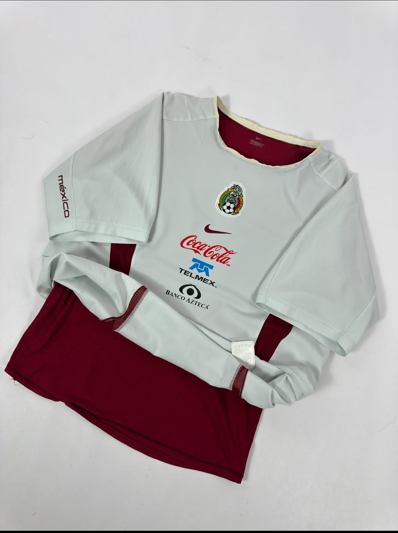2003 NIKE MEXICO TRAING JERSEY UTILERIA-(L)