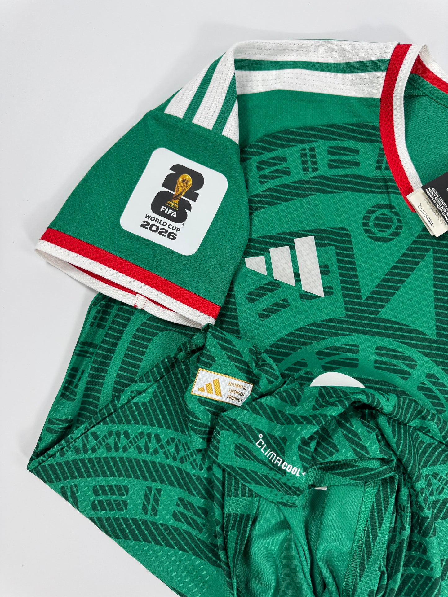 2026 ADIDAS MEXICO HOME JERSEY BRIAN GUTIERREZ 26 NEW WITH TAGS MEXICO VS SOUTH AFRICA DEBUT JERSEY (M)