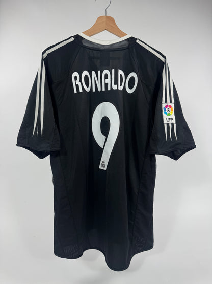 04/05 ADIDAS REAL MADRID AWAY JERSEY R9 RONALDO NAZARIO 9 (L)
