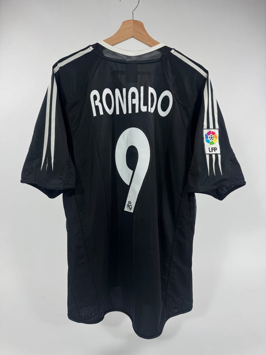 04/05 ADIDAS REAL MADRID AWAY JERSEY R9 RONALDO NAZARIO 9 (L)