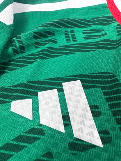 2026 ADIDAS MEXICO HOME JERSEY AUTHENTIC LONG SLEEVE PLAYER VERSION NEW WITH TAGS Julian Quiñones