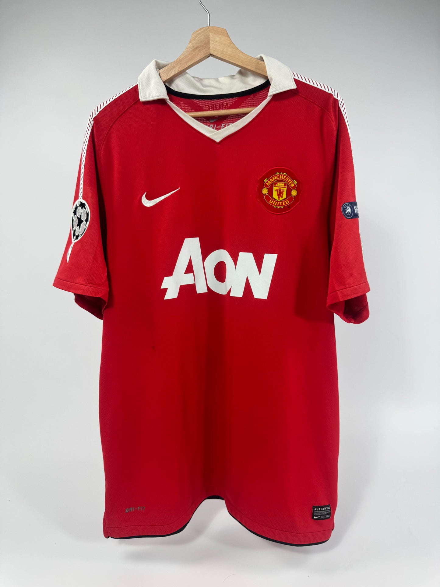 2010 NIKE MANCHESTER UNITED HOME JERSEY CHICHARITO 14 (XL)