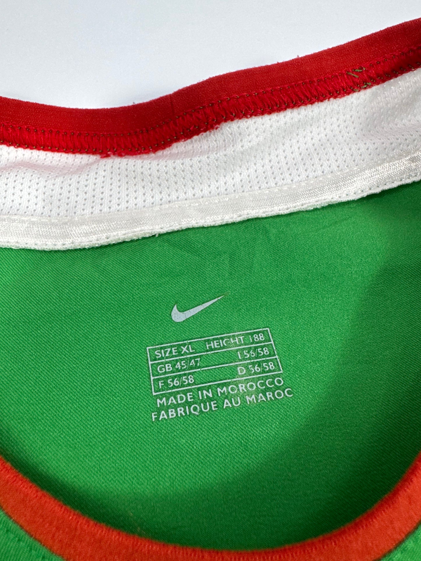 2003 NIKE MEXICO HOME JERSEY JARED BORGETTI 9 (XL)