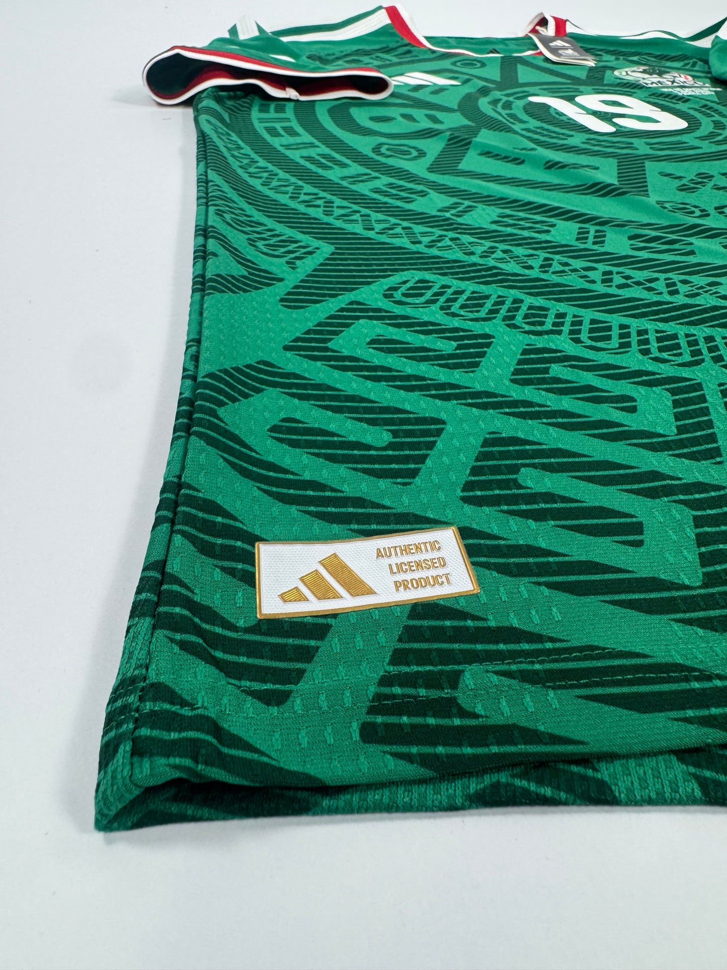 2026 ADIDAS MEXICO WORLD CUP HOME GILBERTO MORA 19 (XL) PLAYER VERSION