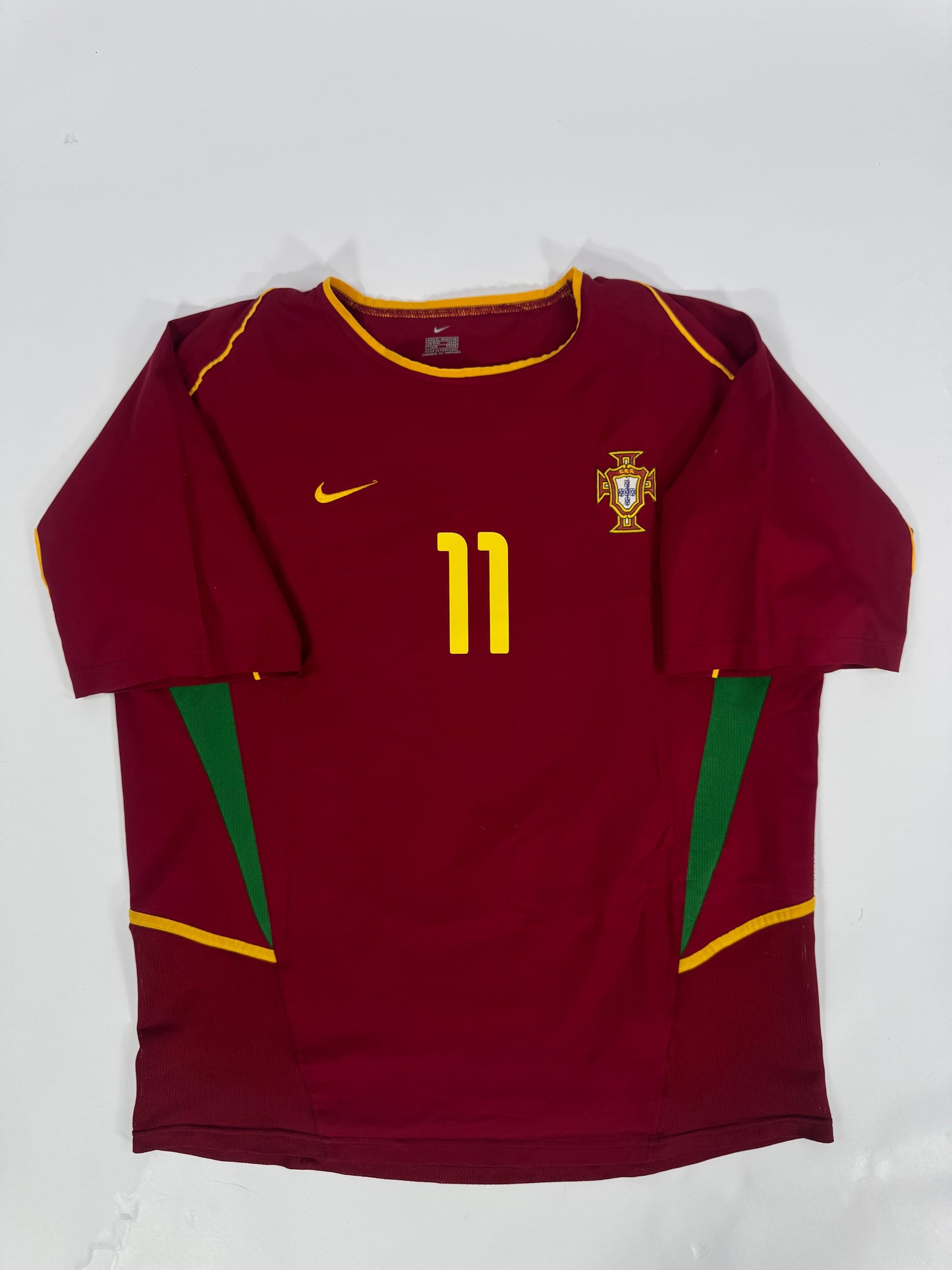 2003 NIKE PORTUGAL HOME JERSEY CRISTIANO RONALDO 7 (XL)