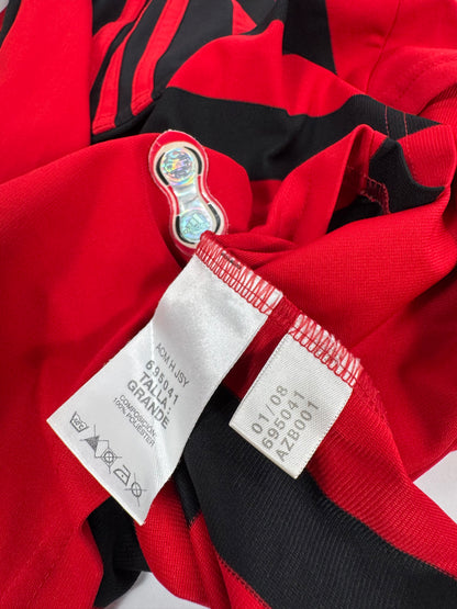 2007/08 ADIDAS AC MILAN HOME JERSEY RONALDO 99 (L)