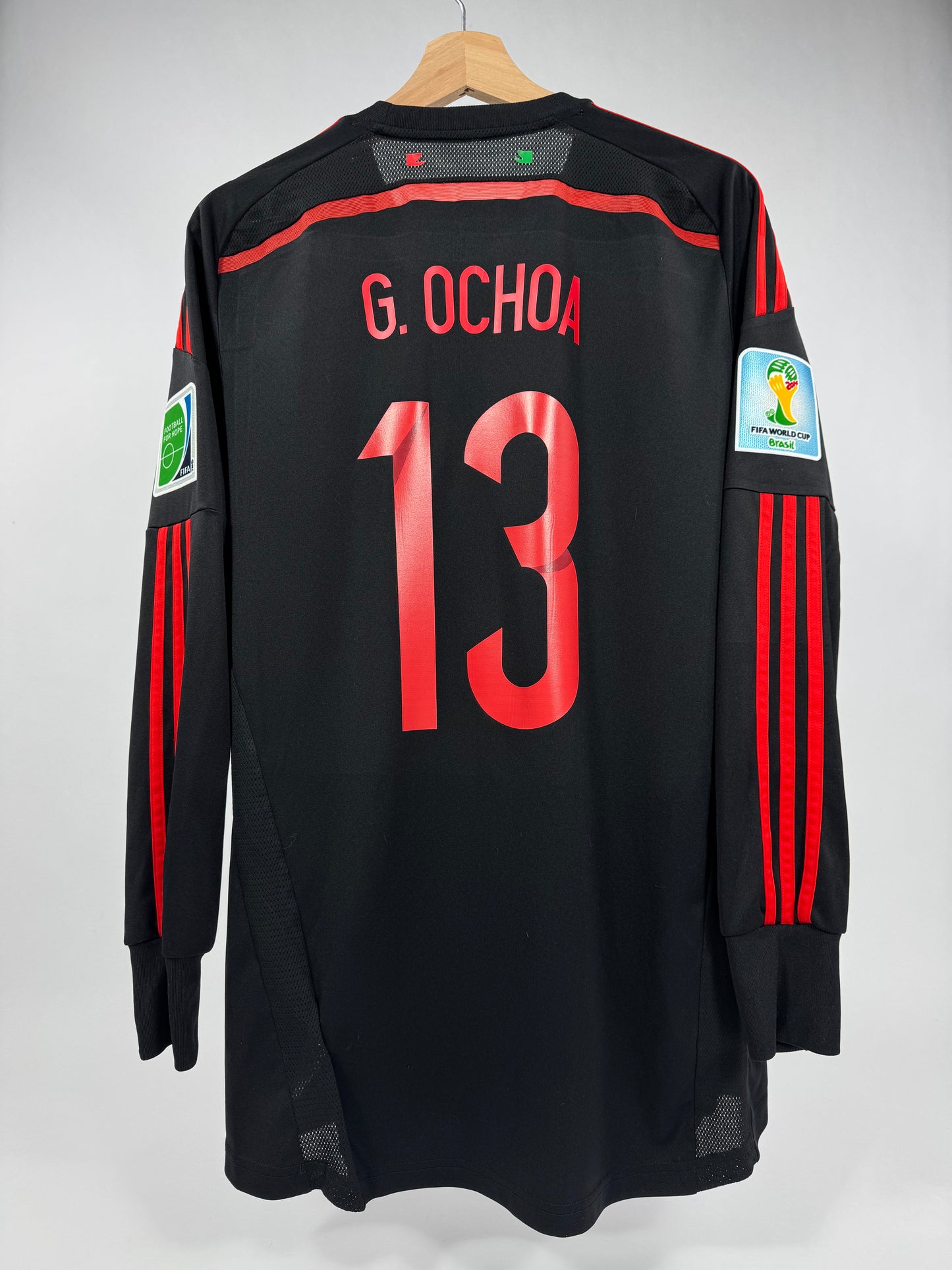 2014 ADIDAS MEXICO GK JERSEY OCHOA 13 (M)