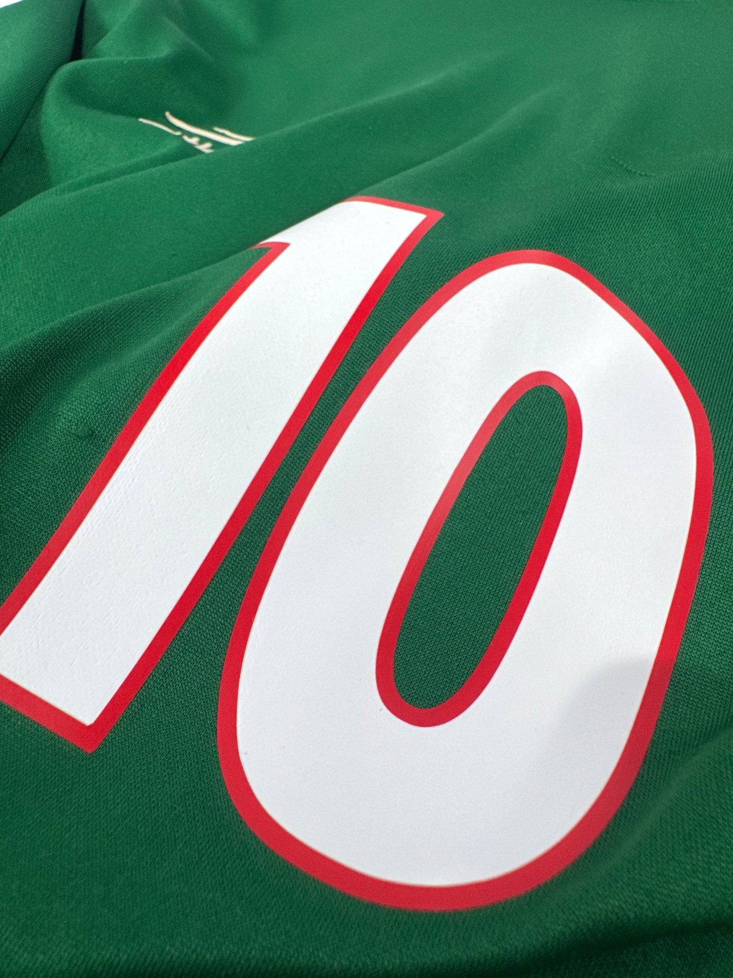 2001 ATLETICA MEXICO HOME JERSEY CUAUHTEMOC BLANCO 10 (XL)