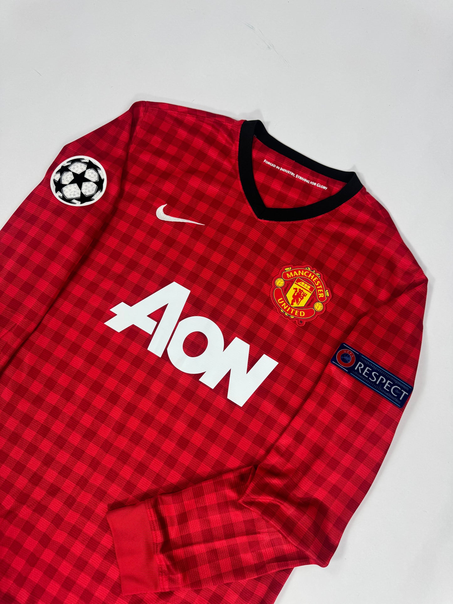 2012/13 NIKE MANCHESTER UNITED HOME JERSEY CHICHARITO 14-(L)