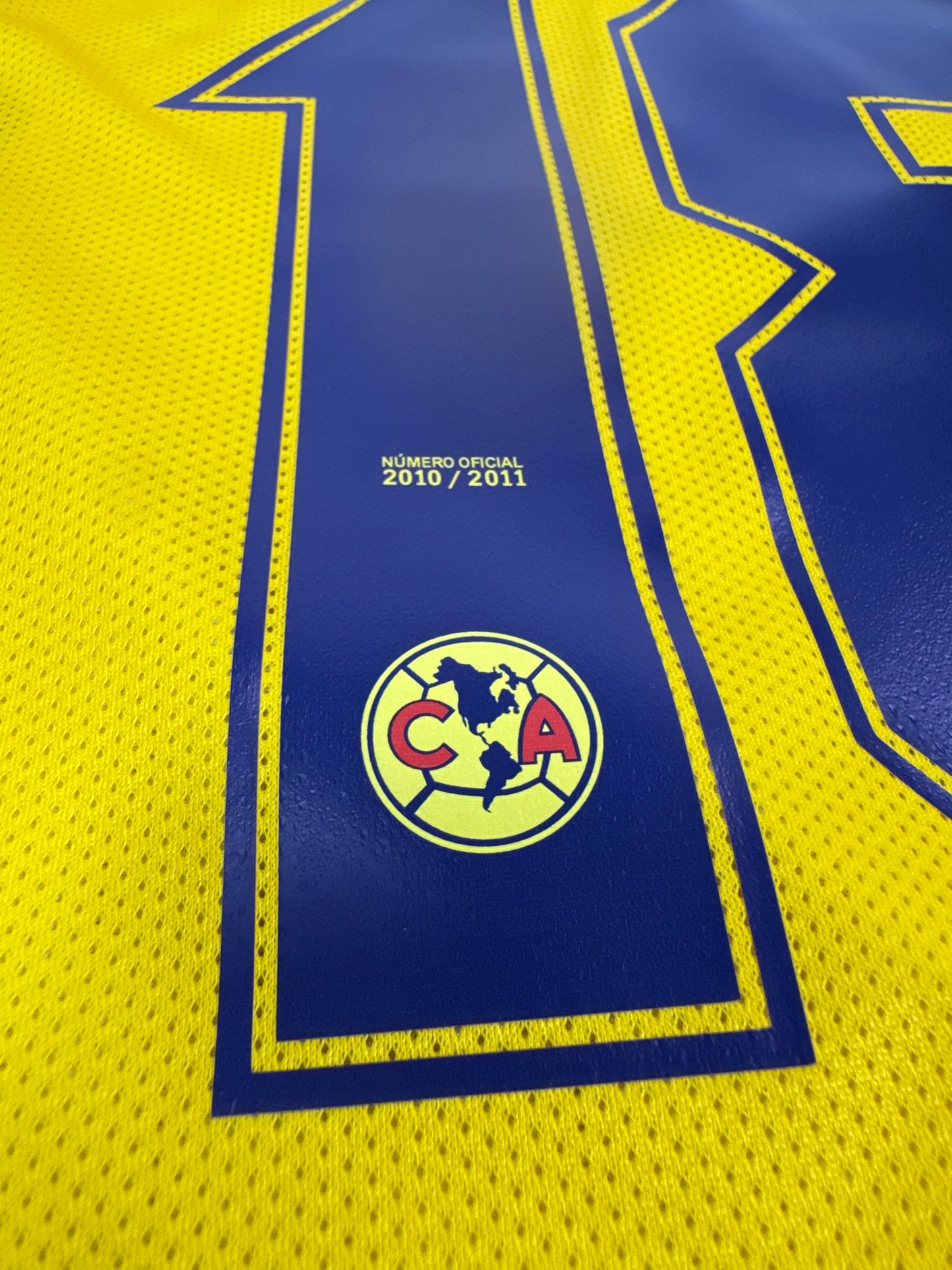 2010/11 NIKE CLUB AMERICA JERSEY (M) ANGEL REYNA 18-UTILERIA (PLAYER ISSUE)