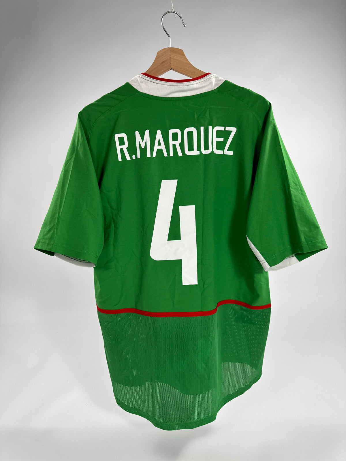 2003 NIKE MEXICO HOME JERSEY MARQUEZ 4 (L)
