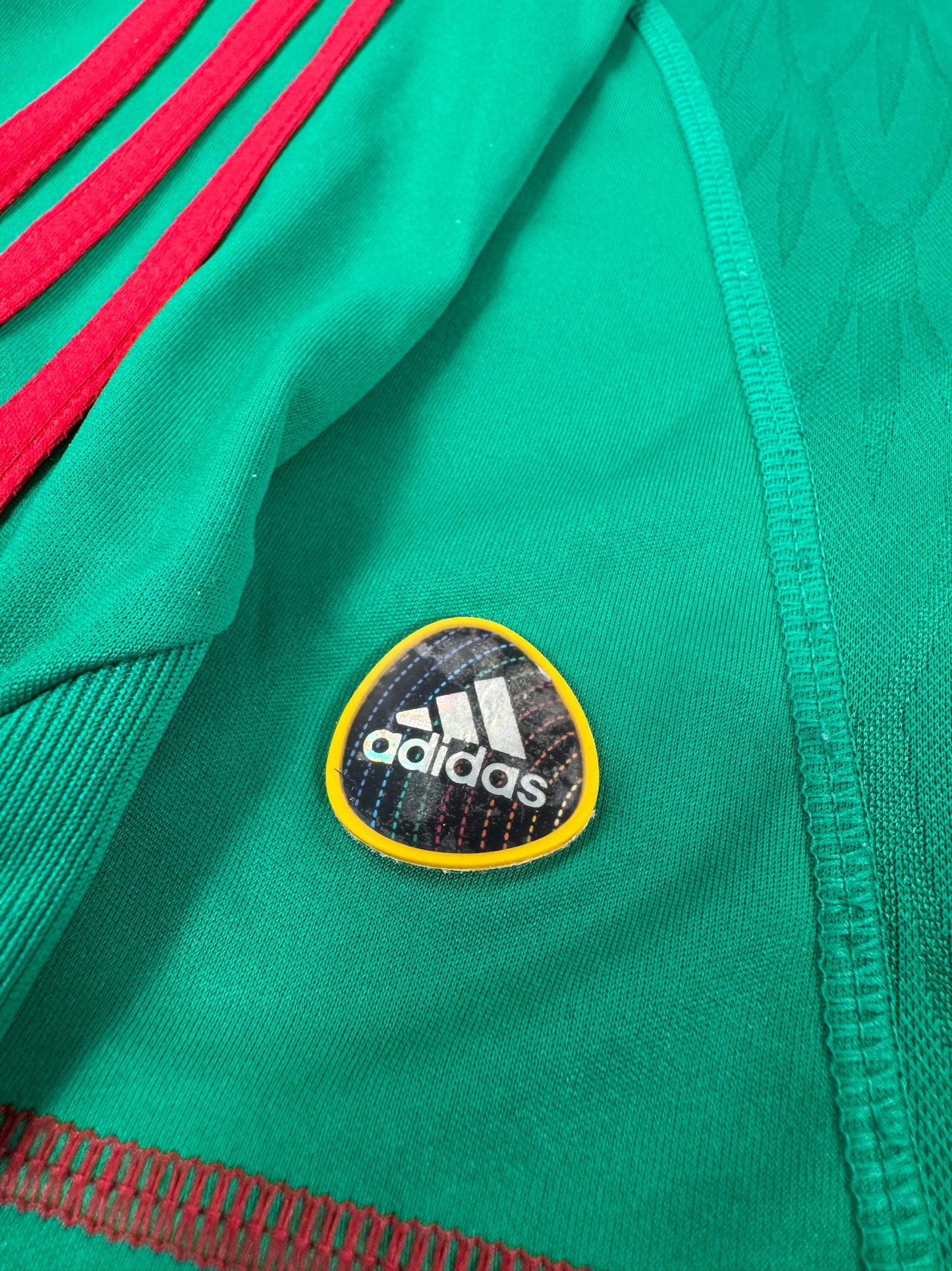 2010 ADIDAS MEXICO HOME JERSEY CUAUHTEMOC BLANCO 10-(M)