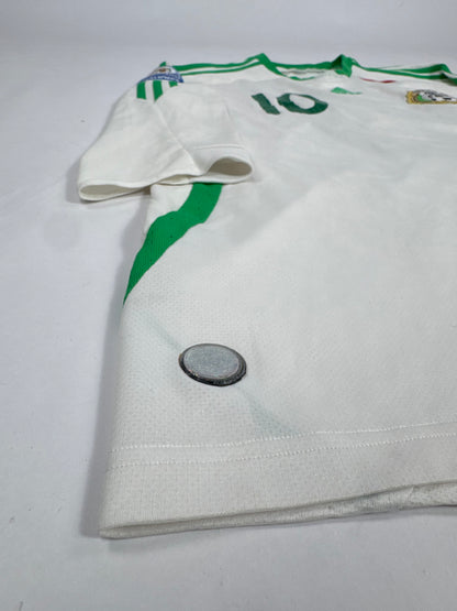2009 ADIDAS MEXICO AWAY JERSEY CUAUHTEMOC BLANCO 10-(L)