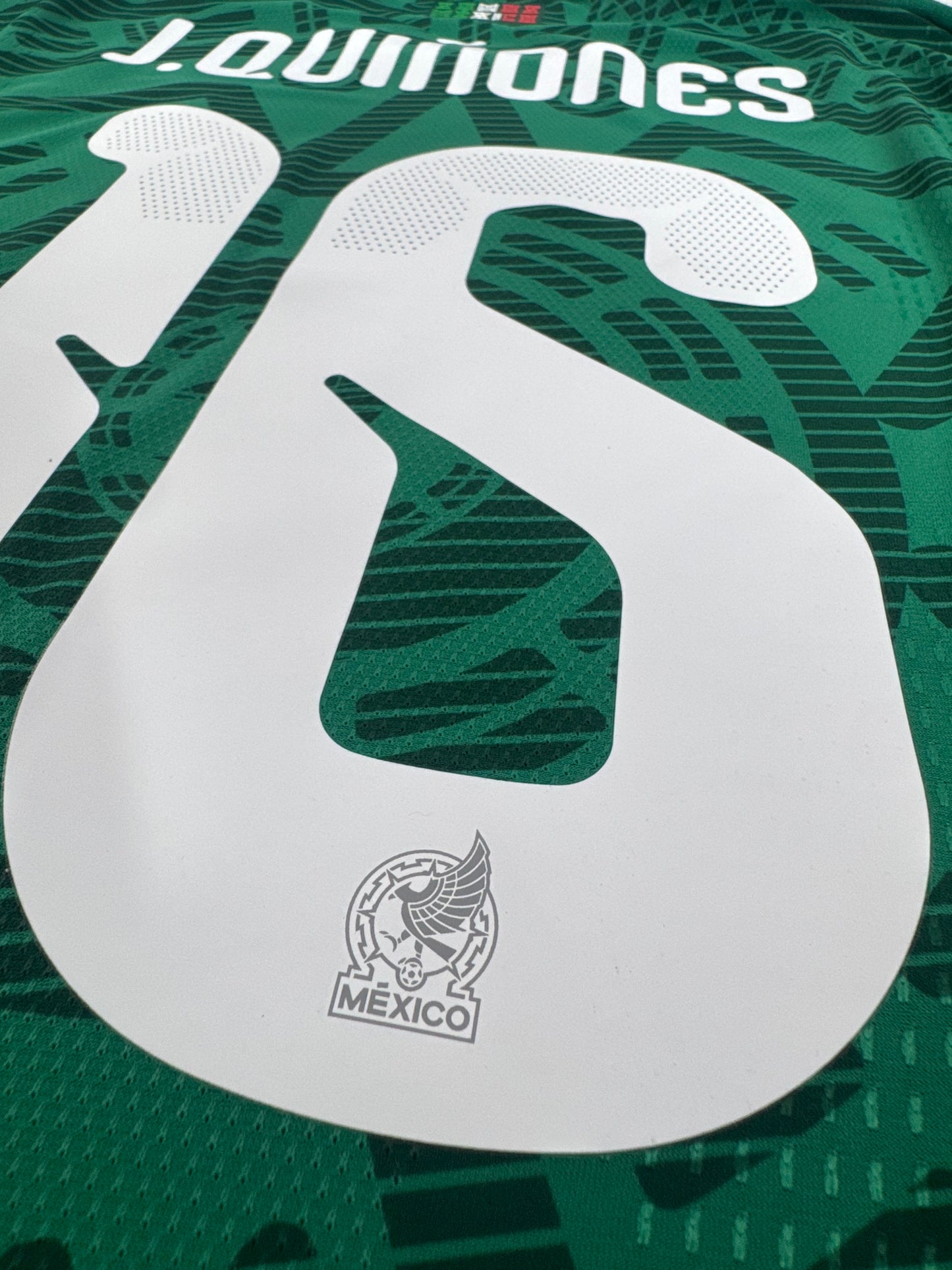 2026 ADIDAS MEXICO HOME JERSEY AUTHENTIC LONG SLEEVE PLAYER VERSION NEW WITH TAGS Julian Quiñones