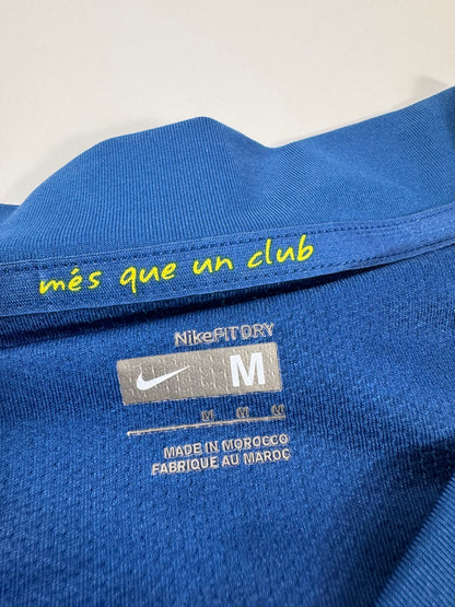 2007 NIKE FC BARCELONA HOME RONALDINHO 10 LONG SLEEVE (M)