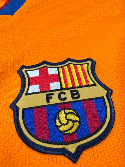 2007 NIKE FC BARCELONA AWAY JERSEY NWT MARQUEZ 4-(L)
