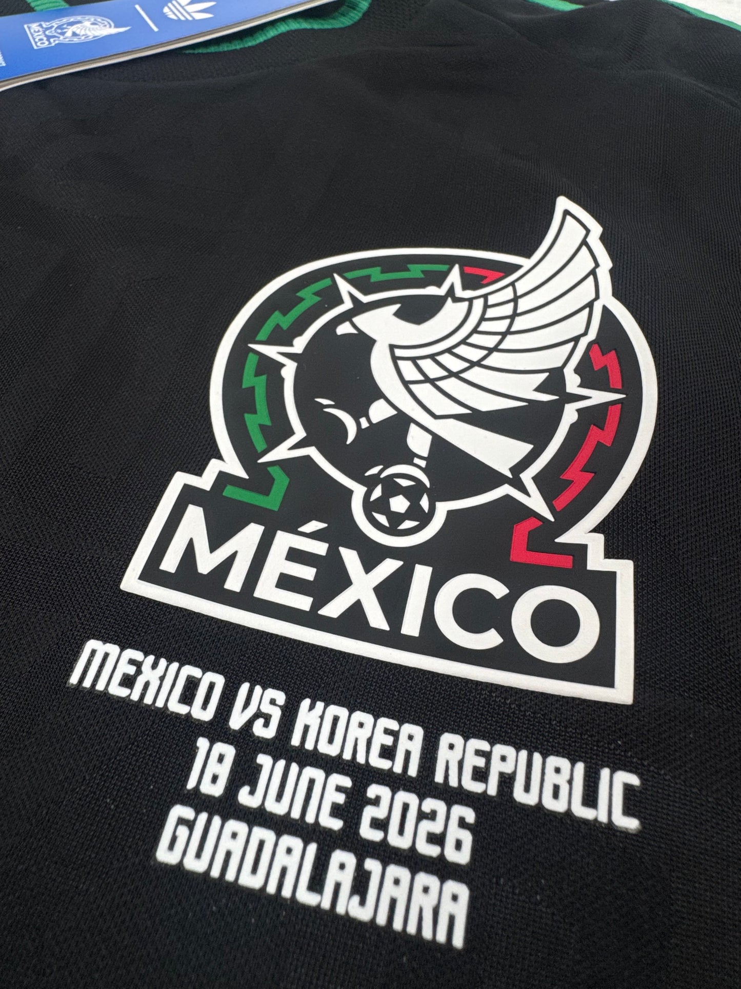 2026 ADIDAS MEXICO THIRD JERSEY AUTHENTIC PLAYER VERSION LONG SLEEVE (L)