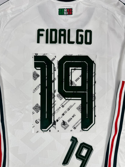 2026 OFFICIAL MEXICO WORLD CUP AWAY NAME SET-FIDALGO 19