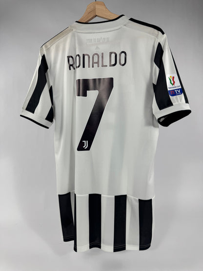 2021 ADIDAS JUVENTUS HOME JERSEY RONALDO 7 NEW WITH TAGS-(M)