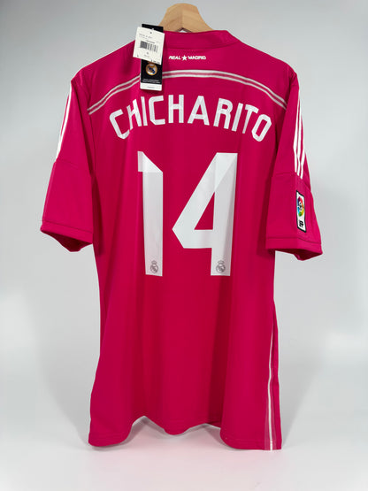 2014/15 ADIDAS REAL MADRID  AWAY JERSEY CHICHARITO 14 (L) NEW WITH TAGS