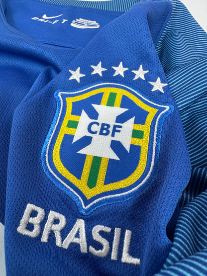 2016 NIKE BRAZIL AWAY JERSEY NEYMAR JR 10-(M)