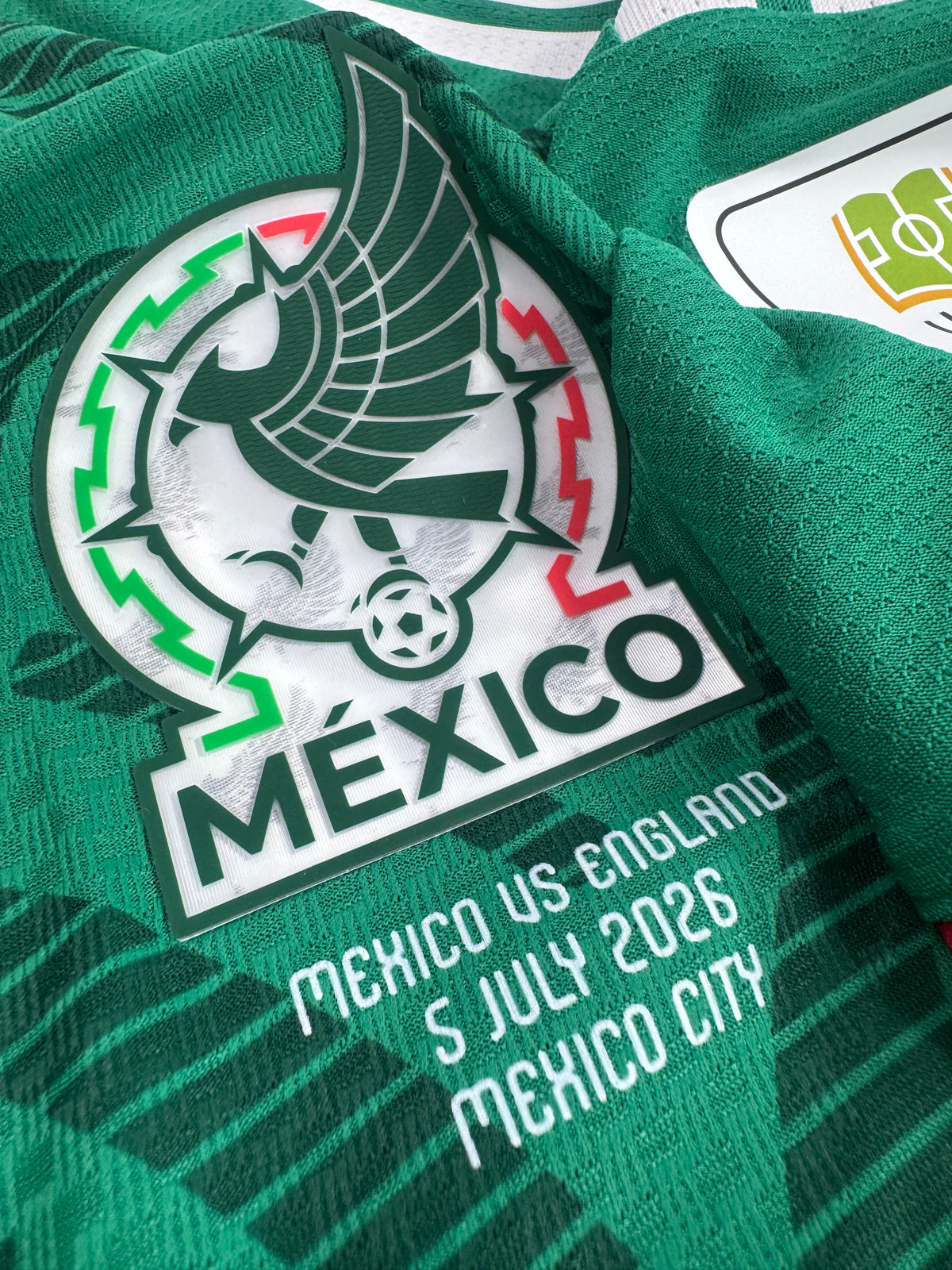 2026 ADIDAS MEXICO WORLD CUP HOME GILBERTO MORA 19 (L) PLAYER VERSION NEW WITH TAGS