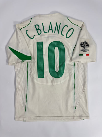 2004/05 NIKE T90 MEXICO AWAY JERSEY CUAUHTÉMOC BLANCO 10 (M) PLAYER ISSUE