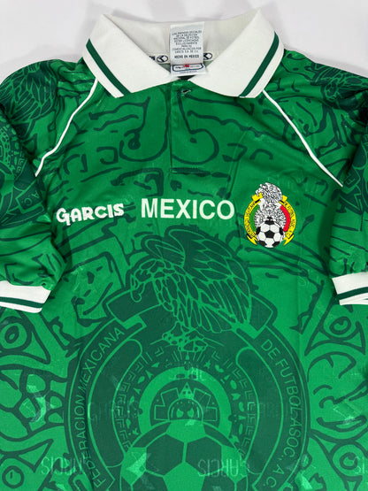 1999 GARCIS MEXICO HOME JERSEY CONFEDERATIONS CUP (L)