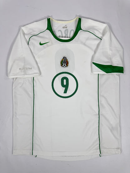 2004/05 NIKE T90 MEXICO AWAY JERSEY BORGETTI 9-(XL)