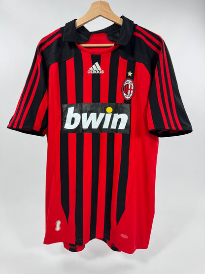 2007/08 ADIDAS AC MILAN HOME JERSEY RONALDO 99 (L)