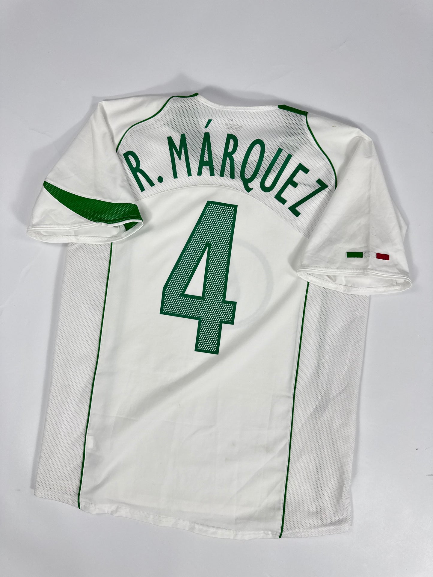 2004/05 NIKE T90 MEXICO AWAY JERSEY MARQUEZ 4 (M)