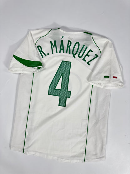 2004/05 NIKE T90 MEXICO AWAY JERSEY MARQUEZ 4 (M)