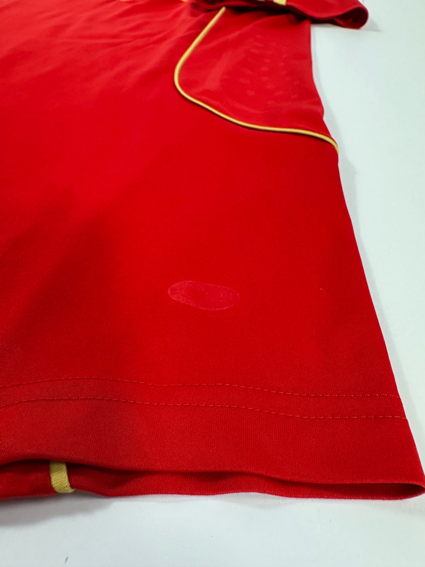 2008 ADIDAS SPAIN HOME JERSEY XAVI HERNANDEZ (M)