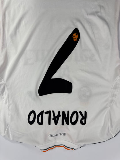 2012/13 ADIDAS REAL MADRID HOME JERSEY RONALDO 7 (S)