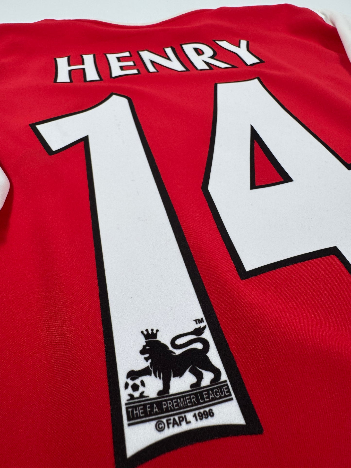 2002/03 NIKE ARSENAL HOME JERSEY HENRY 14 (L)