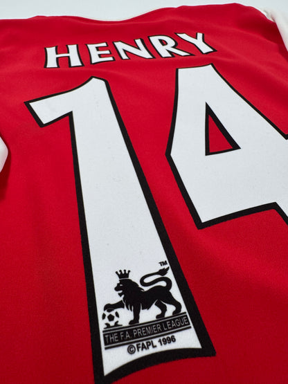 2002/03 NIKE ARSENAL HOME JERSEY HENRY 14 (L)