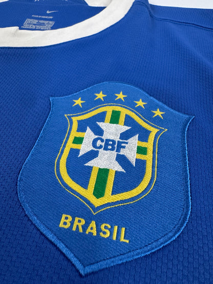2006 NIKE BRAZIL AWAY JERSEY RONALDINHO 10 (XXL)