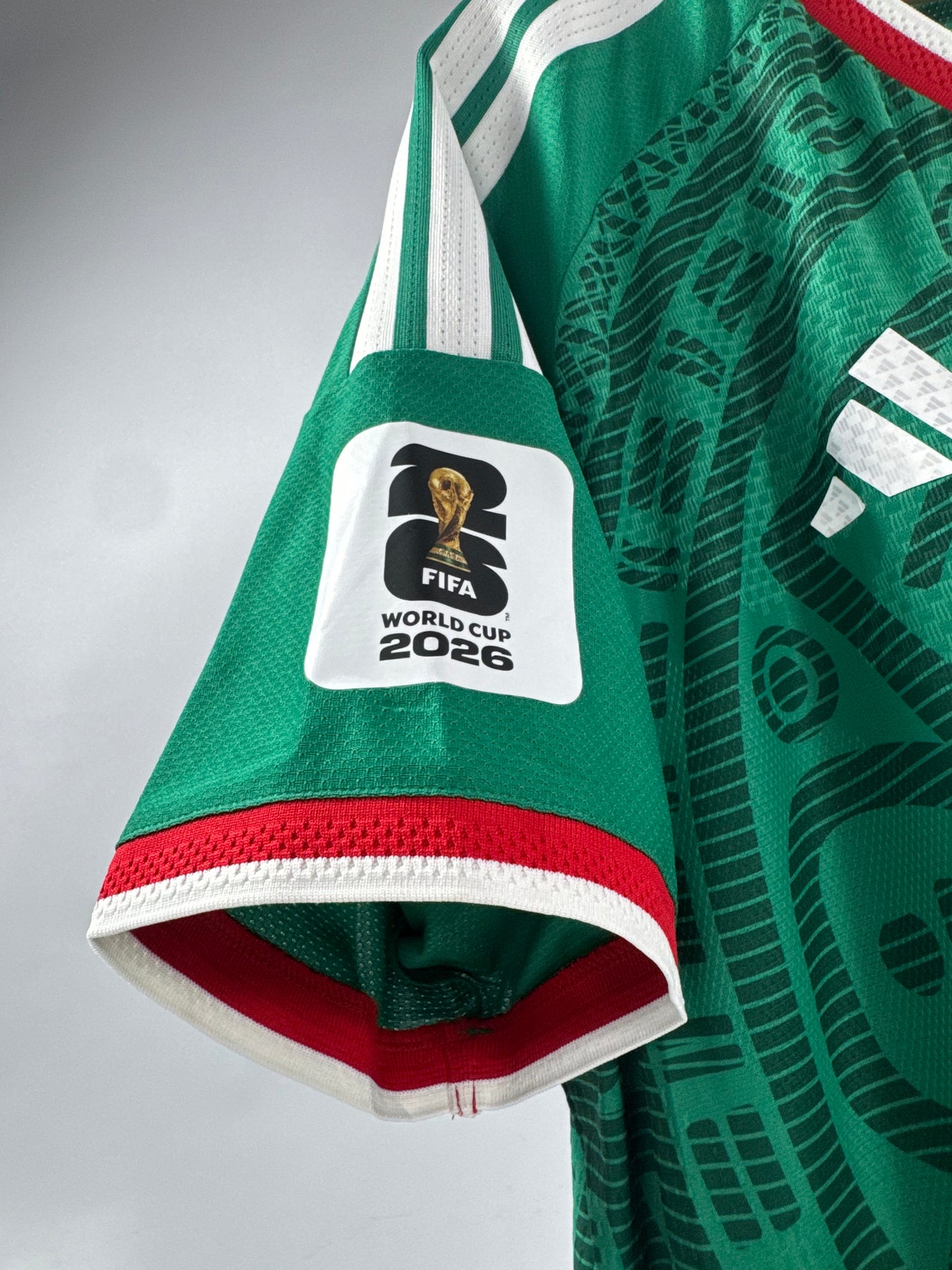 2026 ADIDAS MEXICO HOME AUTHENTIC JERSEY NEW WITH TAGS ERIK LIRA 6 (XXL) NEW WITH TAGS