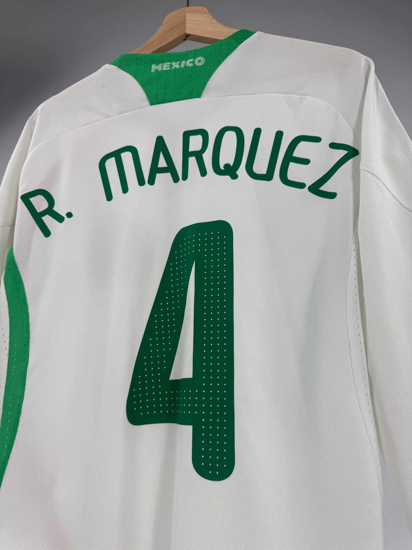2009 ADIDAS MEXICO AWAY JERSEY PLAYER VERSION RAFA MARQUEZ 4 (L)